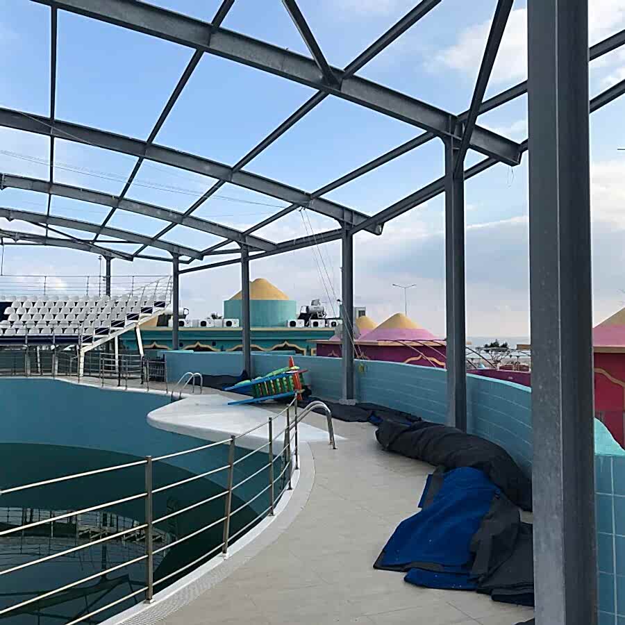 Daima Resort Yunus Gösteri Havuzu Çelik Çatı