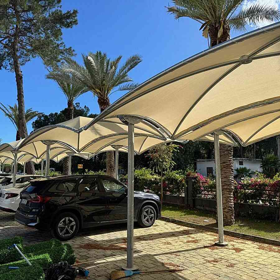 Aydınbey Siu Collection Otel Beldibi Otopark Gölgeliği